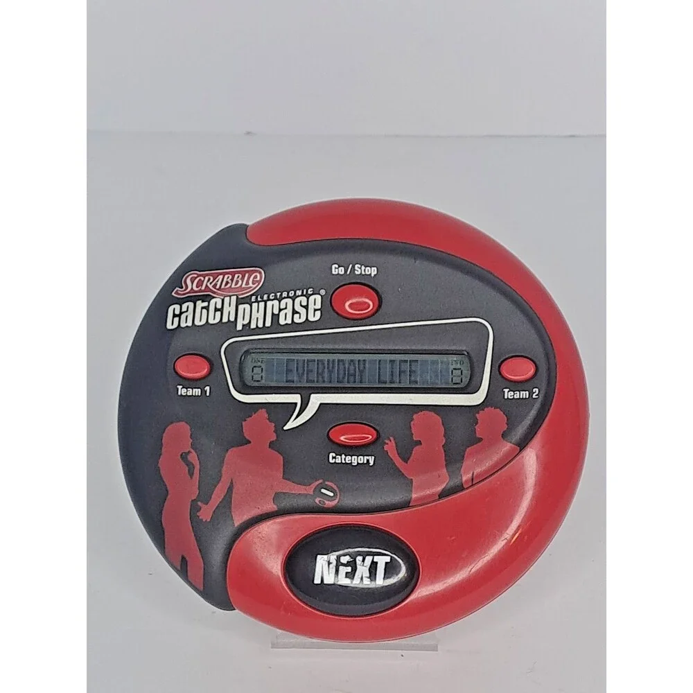 2013 Hasbro Catchphrase Electronic Handheld Game 5000 Words Tested Instructions